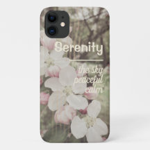 Bela Cherry Blossoms Nome Personalizado com Signif