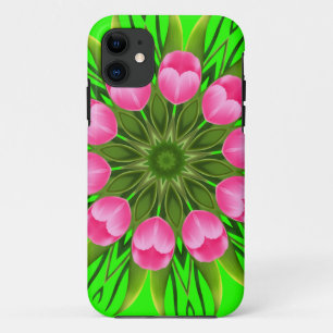 Capa Para iPhone 11 Belo Flor Mandala Design- 79358