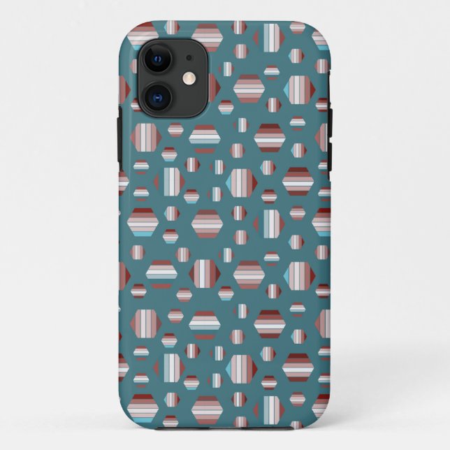 Capa Para iPhone 11 Belo Padrão de Verão (Verso)