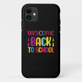 Capa Para iPhone 11 Bem-Vindo À Escola