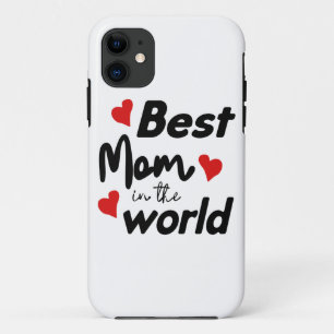 Capa Para iPhone 11 Best Mom In The World Mother's Day