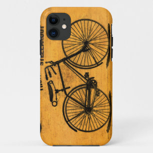 Capa Para iPhone 11 Bicicleta do vintage de Stella lida entre as