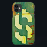 Capa Para iPhone 11 Big Bucks<br><div class="desc">Cha Ching! Benjamins,  dinheiro,  sinal de dólar,  frio... duro... dinheiro. Pinta ferrugada,  estilhaçada em amarelo delicioso e verde. Ganha fome! Quem precisa de um banco porquinho? O dinheiro pára aqui!</div>