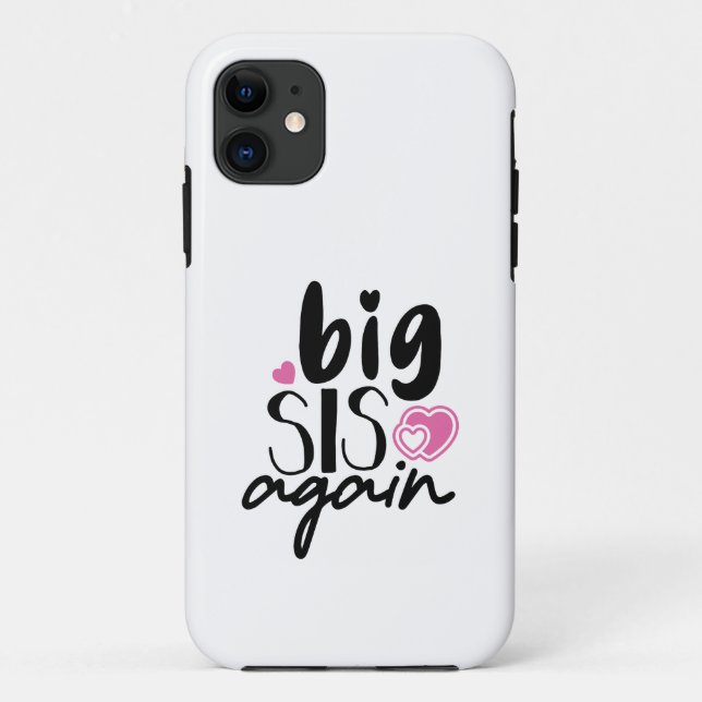 Capa Para iPhone 11 Big Sis Novamente (Verso)