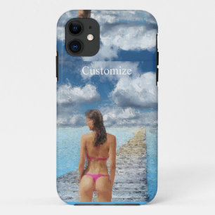 Capa Para iPhone 11 Bikini Girl Thunder_Cove
