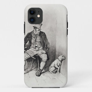 Capa Para iPhone 11 Bill Sykes e seu cão, 'de Charles Dickens: UM G