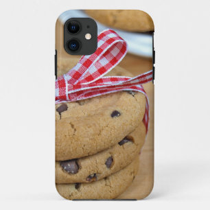 Capa Para iPhone 11 Biscoitos dos pedaços de chocolate