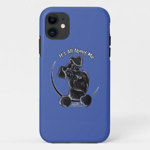 Capa Para iPhone 11 Black Schnauzer É Tudo Sobre Mim