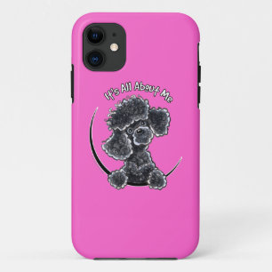 Capa Para iPhone 11 Black Toy Poodle IAAM