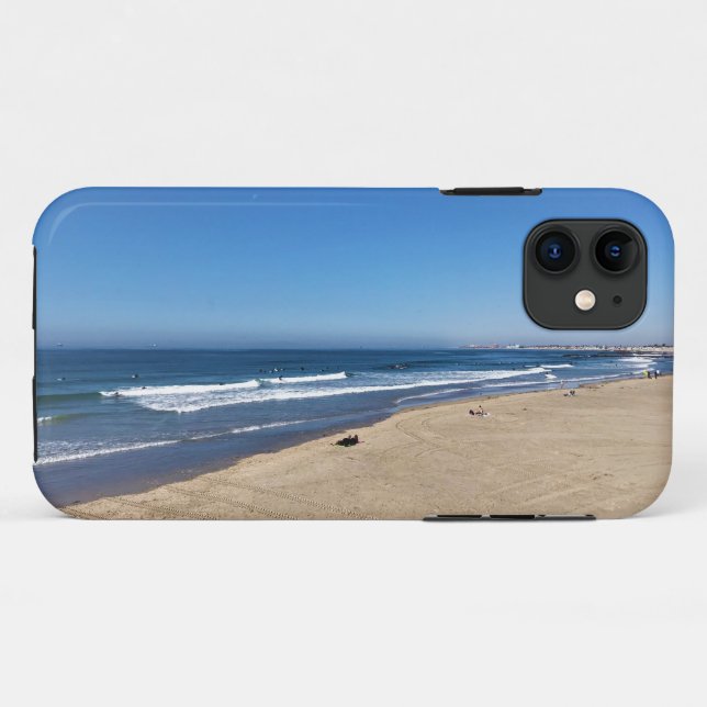 Capa Para iPhone 11 Blackies, Newport Beach, Califórnia (Verso (horizontal))