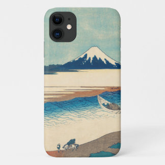 Capa Para iPhone 11 Bloco de madeira japonês do Monte Fuji. iPhone / i