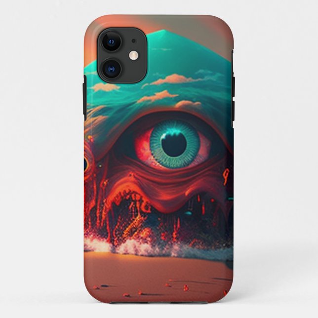 Capa Para iPhone 11 Bloody Eyes (Verso)