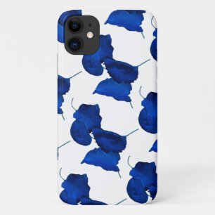 Capa Para iPhone 11 Blue Apricot Tree deixa iPhone 11 Case