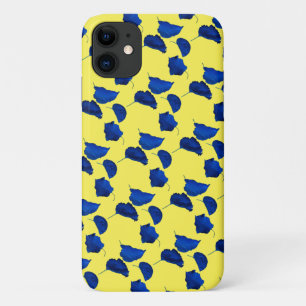 Capa Para iPhone 11 Blue Apricot Tree deixa iPhone 11 Case