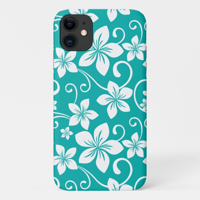 CAPA PARA iPhone 11 BLUE HAWAII (TEAL) (Verso)