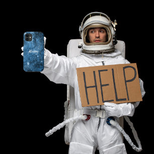 Capa Para iPhone 11 Blue Space Rock