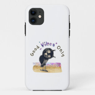Capa Para iPhone 11 Boas Víblias Apenas com Coruja Curiosa