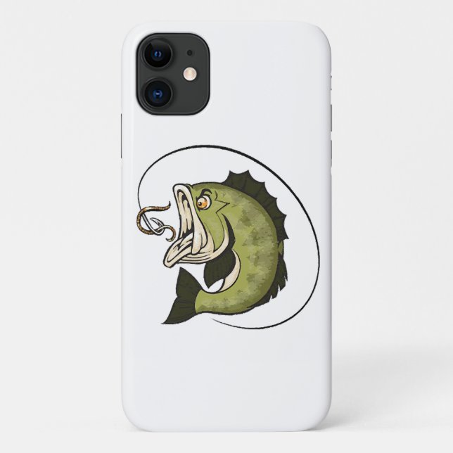 Capa Para iPhone 11 Boca de Robalo Grande (Verso)