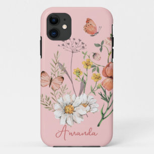 Capa Para iPhone 11 Boho Floral