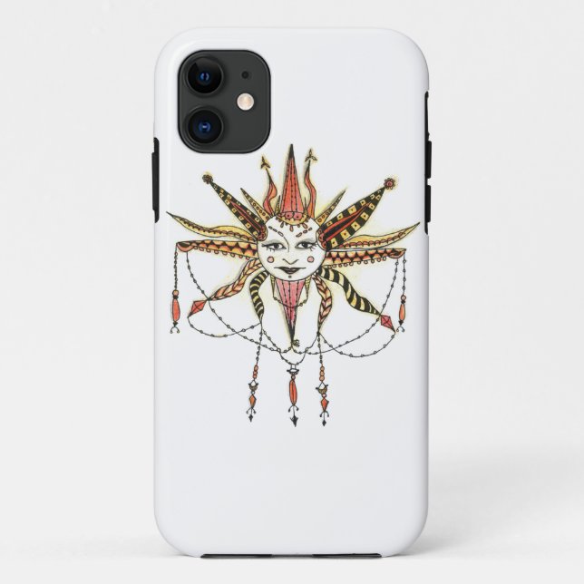 Capa Para iPhone 11 Boho Sol (Verso)