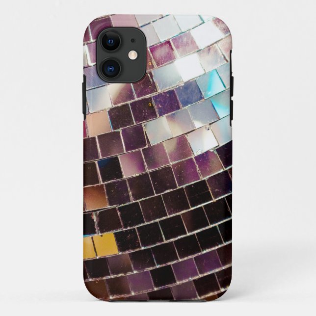 Capa Para iPhone 11 Bola do disco (Verso)