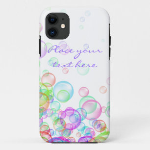 Capa Para iPhone 11 Bolhas de sabão