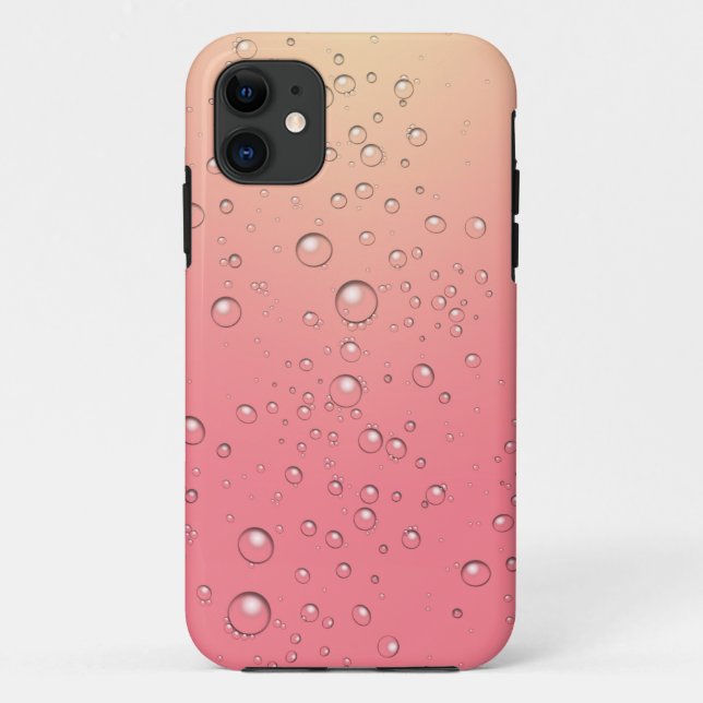Capa Para iPhone 11 Bolhas pequenas (Verso)