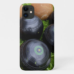 Capa Para iPhone 11 Bolinhos Pretos E Castanhos,