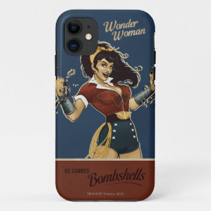 Capa Para iPhone 11 Bomba da Mulher Maravilha