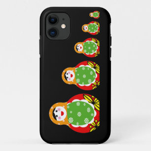 Capa Para iPhone 11 boneca bonito do assentamento do russo