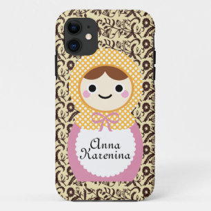 Capa Para iPhone 11 Boneca de Matryoshka