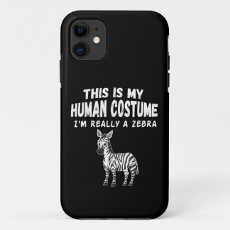 Capa Para iPhone 11 Bonita Esta é a minha fantasia humana. Sou mesmo u