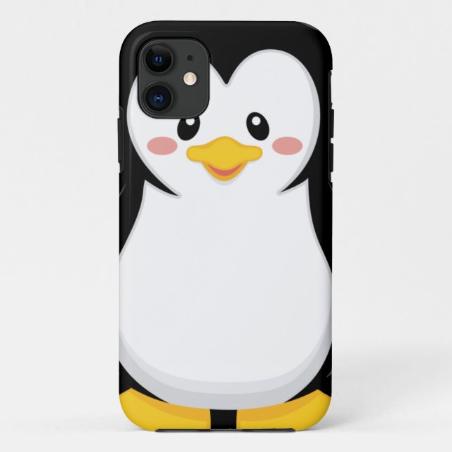 Capa Para iPhone 11 bonitinho e doce desenho animado (Verso)