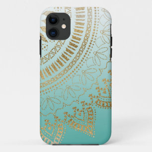 Capa Para iPhone 11 Bonito mandala tribal elegante design