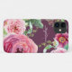 Capa Para iPhone 11 Bonito Vintage Cassis Rosa Peony Floral (Back (Horizontal))