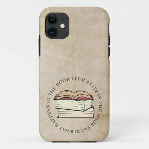 Capa Para iPhone 11 Book Club