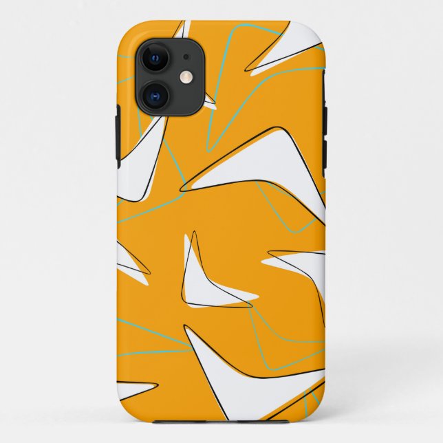 Capa Para iPhone 11 Boomerangs Retro (Verso)