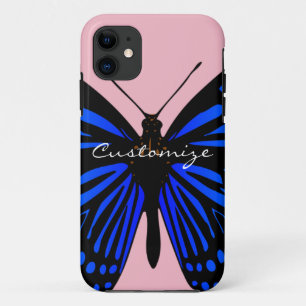 Capa Para iPhone 11 Borboleta azul Thunder_Cove