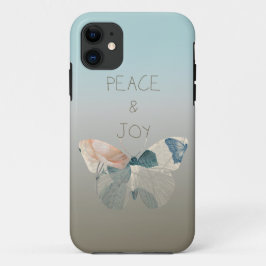 Capa Para iPhone 11 Borboleta da Paz e Joy