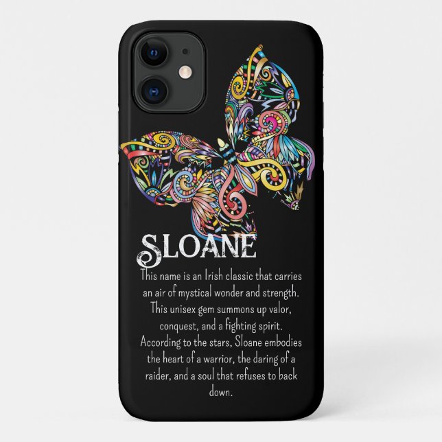 Capa Para iPhone 11 Borboleta Steampunk Colorida (Verso)