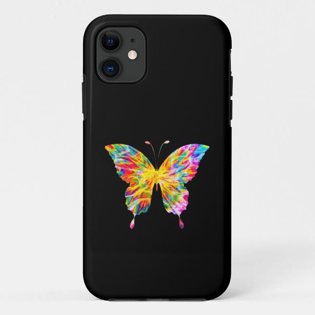CAPA PARA iPhone 11 BORBOLETA TIE DYE (Verso)