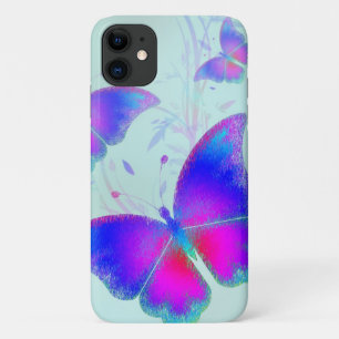 Capa Para iPhone 11 Borboletas