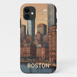 Capa Para iPhone 11 Boston Traveler Uma Ideia De Presente Deliciosa