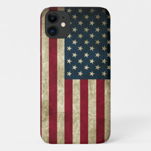 Capa Para iPhone 11 Box da bandeira americana