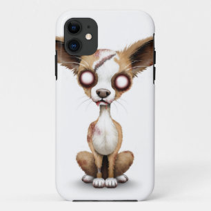 Capa Para iPhone 11 Branco bonito do cão de filhote de cachorro da