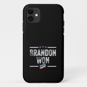 Capa Para iPhone 11 brandon ganhou, brandon ganhou engraçado, brandon
