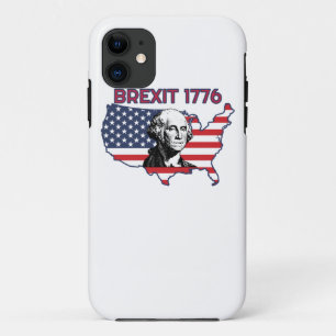 Capa Para iPhone 11 Brexit 1776 4 de julho Dia da Independência