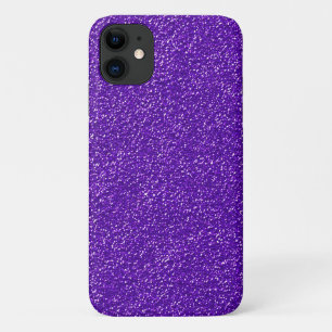 Capa Para iPhone 11 Brilhante Roxo, Esparcioso, Fundo Com Brilho