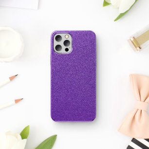 Capa Para iPhone 11 Brilhante Roxo, Espontilha, Fundo Da Brilho