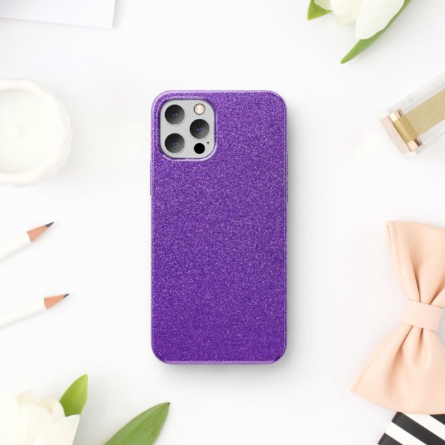 Capa Para iPhone 11 Brilhante Roxo, Espontilha, Fundo Da Brilho (Criador carregado)